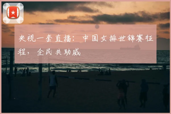 央视一套直播:中国女排世锦赛征程,全民共助威